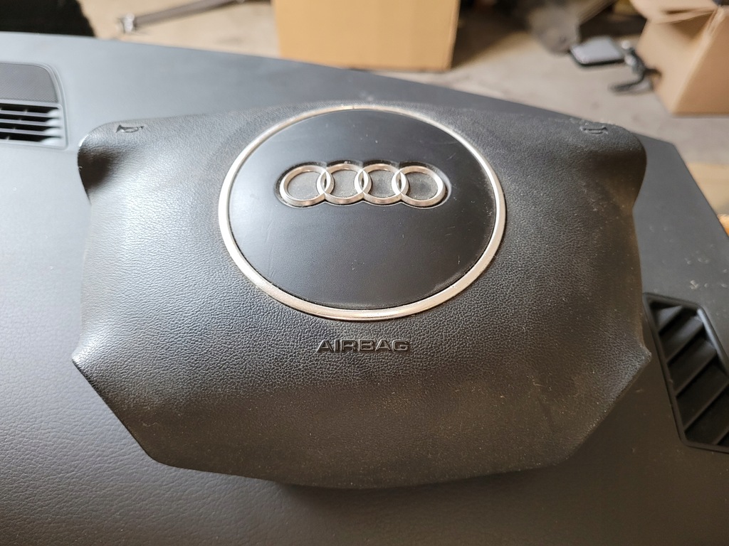 фото №12, Подушка безопасности консоль приборная панель audi a4 b6 комплект igiełka