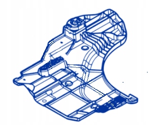 фото №1, Правая защита плита подвеска dacia duster ii