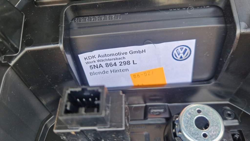 фото №7, Повітропровід тунель задня vw tiguan 5na864298l оригінал ideał