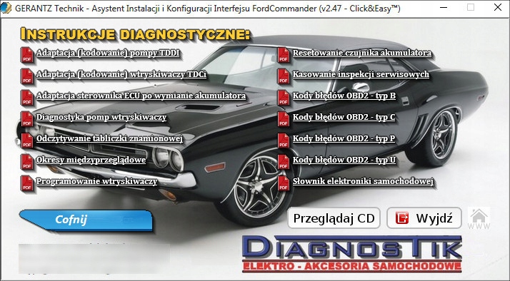 Інтерфейс діагностичний ford commander ids vcm rotunda skanowanie кодування Зі Шроту