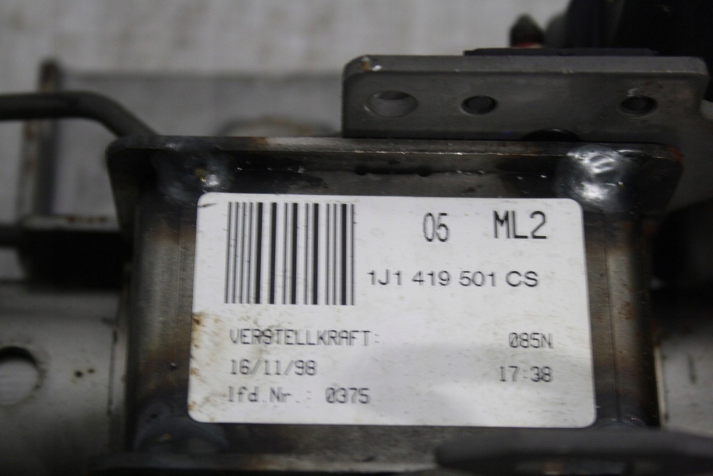 фото №10, Колонка кермова 1j1419501cs vw golf iv bora