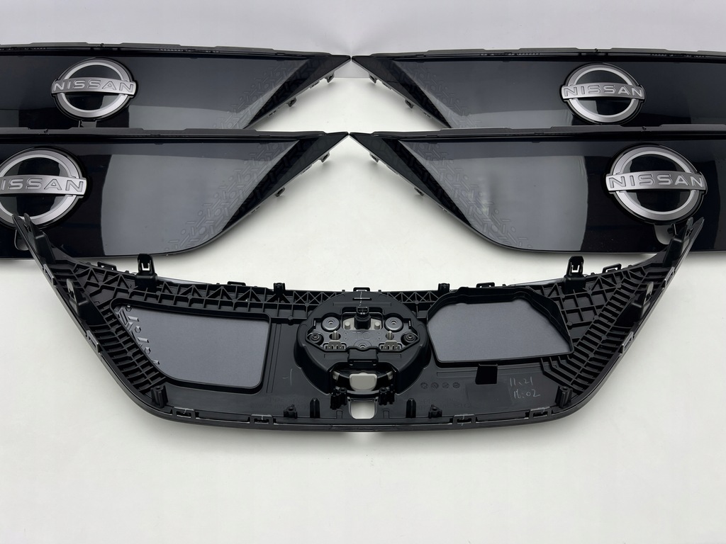фото №8, Nissan leaf 2 ii ze1 lift решітка радіатора бампера решітка радіатора nowa oem оригінал 2022-