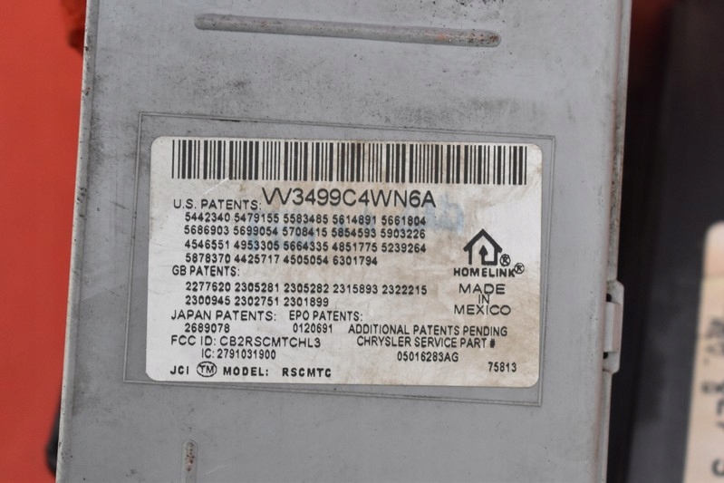 фото №5, Дисплей chrysler grand voyager 4 iv lift 04-07