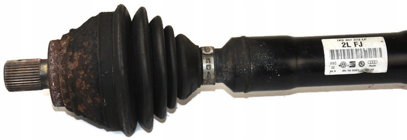 фото №8, Vw audi привідний вал 1k0407271cd 1k0407271me