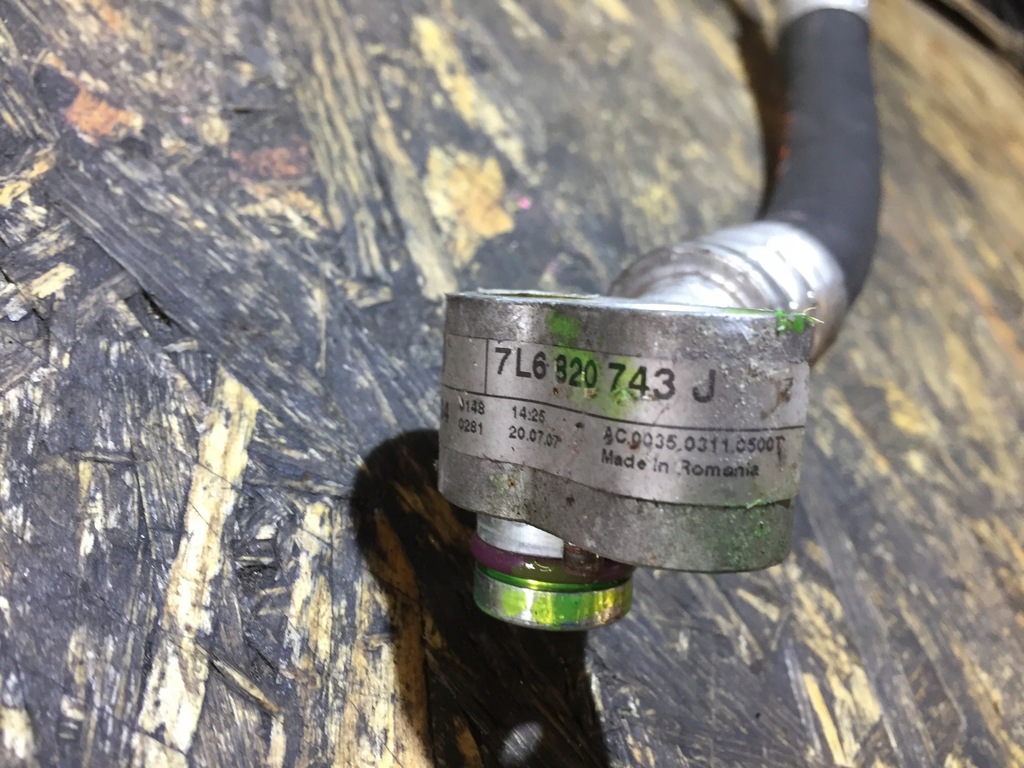 фото №6, Audi оригінальний номер 7l6820743j труба шланг кондиціонера