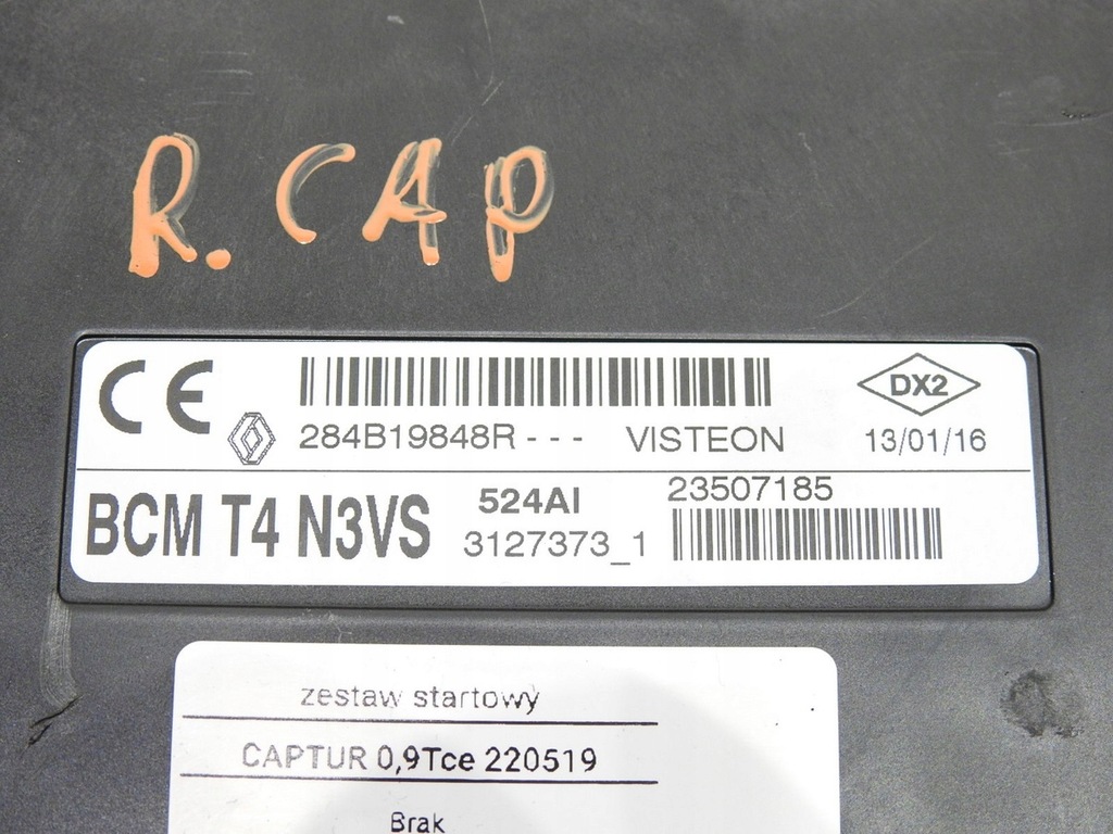 фото №11, Набор стартовый renault captur i 0.9 tce