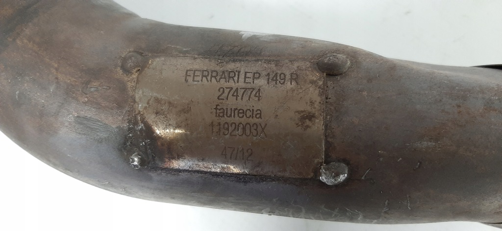 фото №6, Труба выхлопная p ferrari california 12r. 1192003x