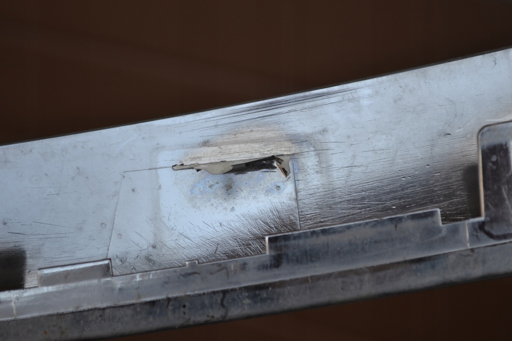 фото №4, Молдинг хром бампера перед renault scenic iii 3