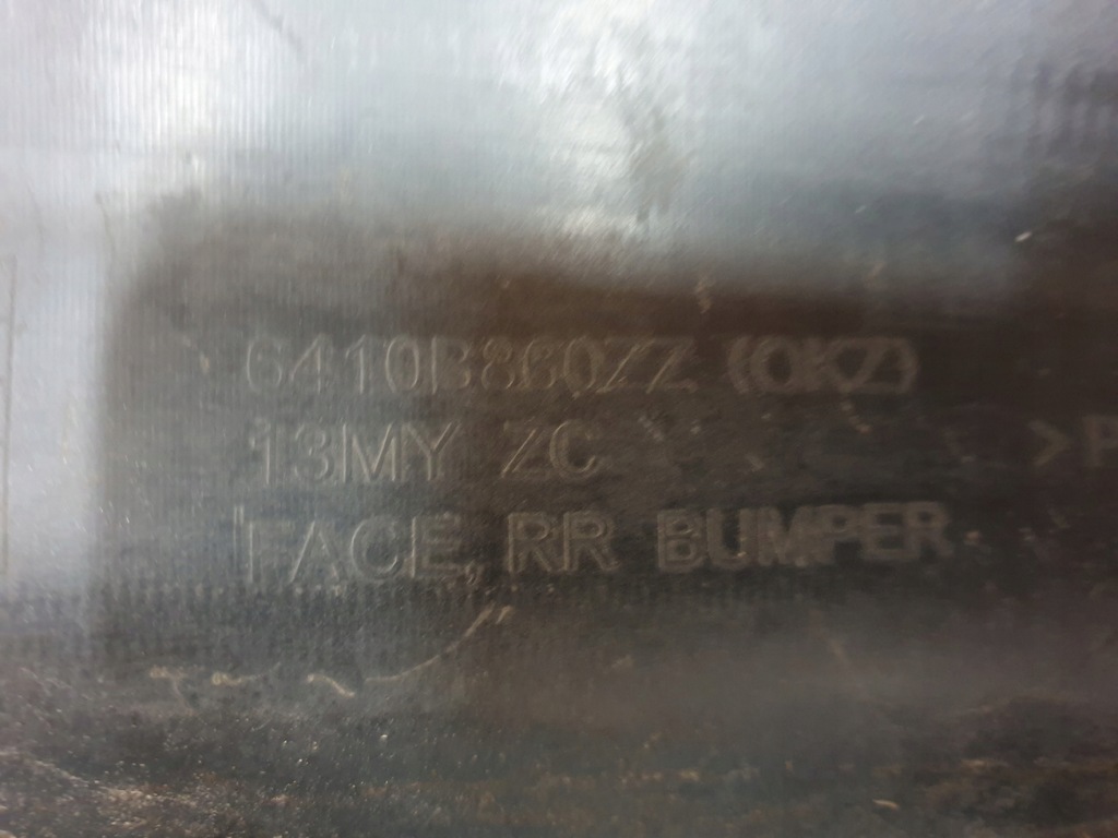 фото №11, Mitsubishi asx lift 12-16 бампер задній задня