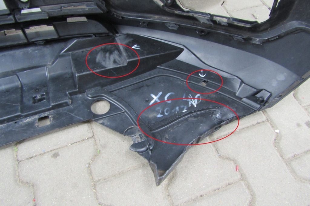 фото №11, Бампер перед volvo xc40 xc 40 17- підлога