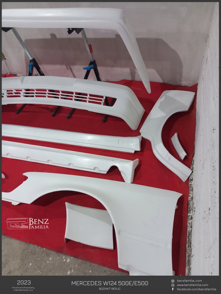 фото №9, Mercedes w124 500e/e500 sedan pakiet/bodykit replika
