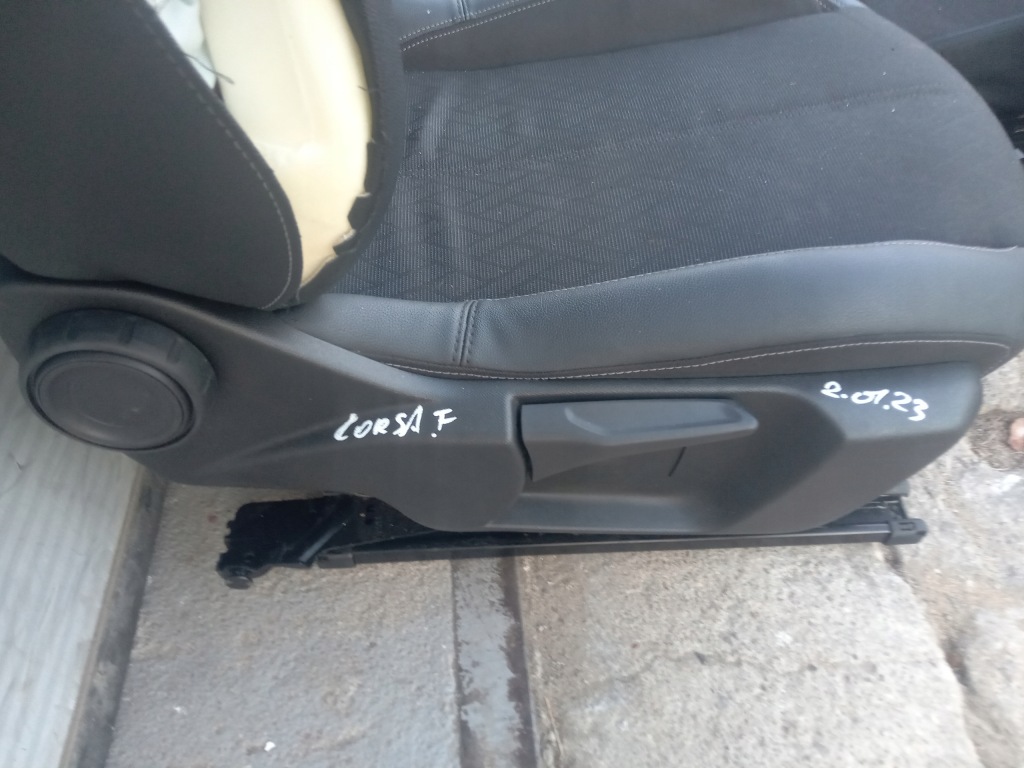 фото №13, Opel corsa f сидіння заднє сидіння обшивки заскочки підігрів