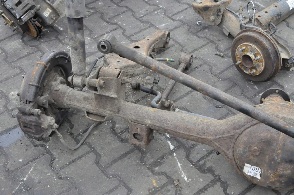 фото №5, Hyundai h1 ii міст підвіска балка задня