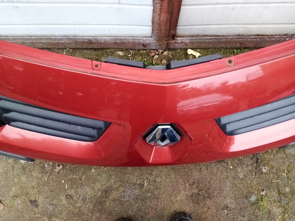фото №5, Бампер перед передний renault modus i teb76 красный хороший