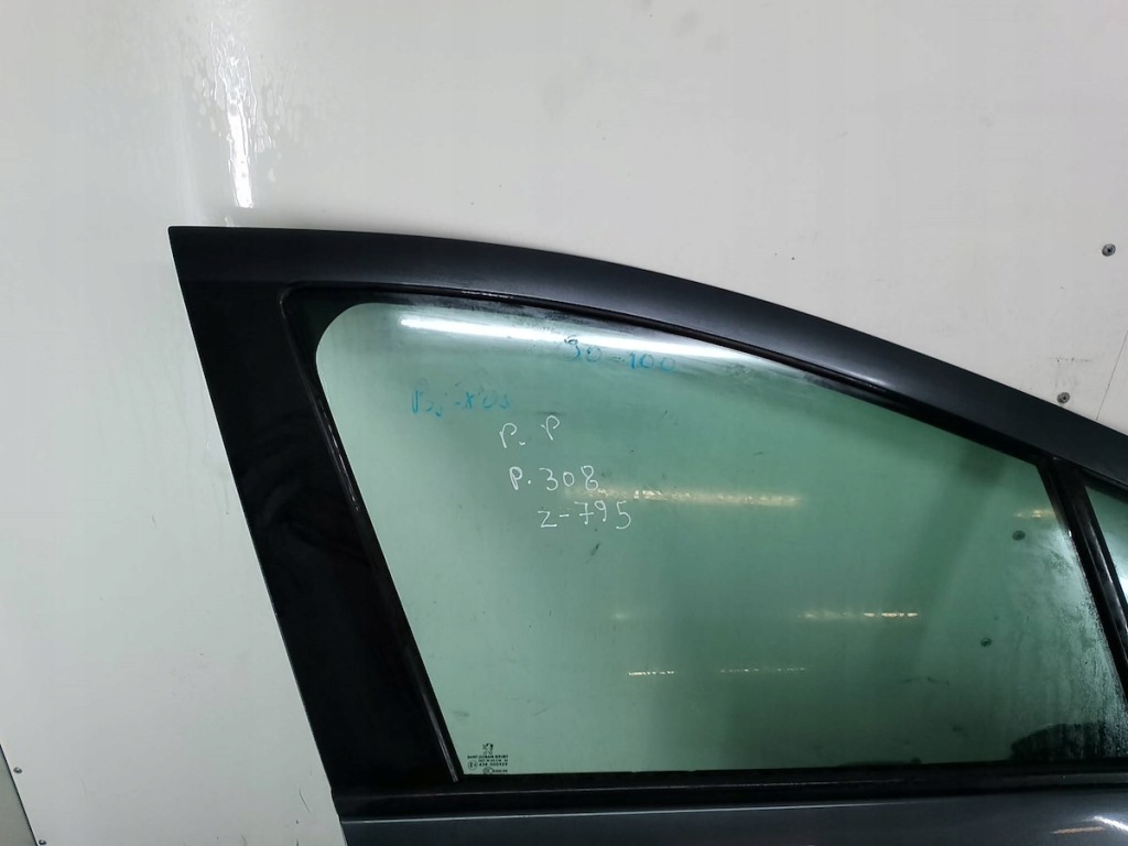 фото №2, Дверь правый перед peugeot 308 ktp хэтчбек