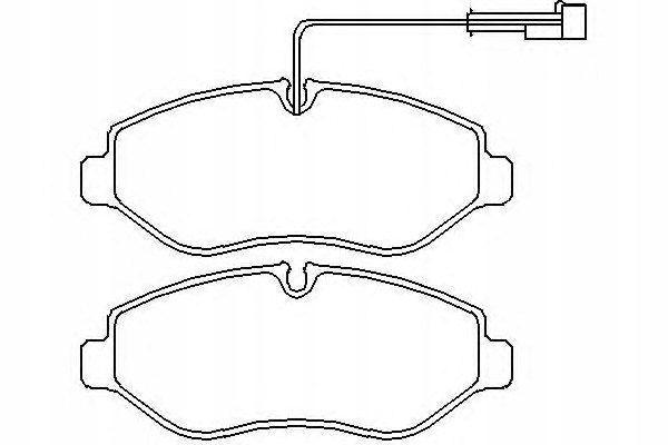 фото №1, Тормозные колодки тормозной. nissan cabstar 06- перед