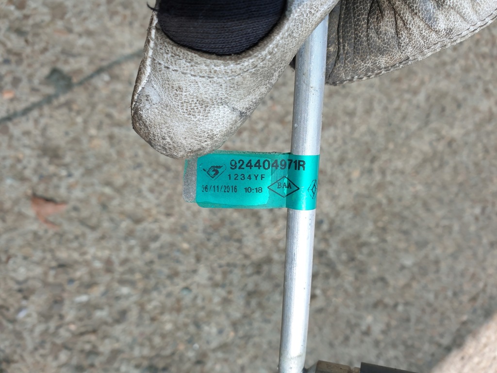 фото №2, Шланг кондиціонер renault clio 4 iv captur 2013- 924404971r