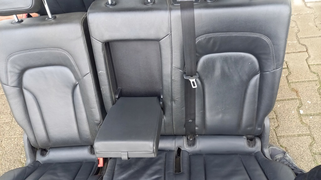 фото №5, Audi q5 8r 8r0 сидіння сидіння шкіра s-line заднє сидіння