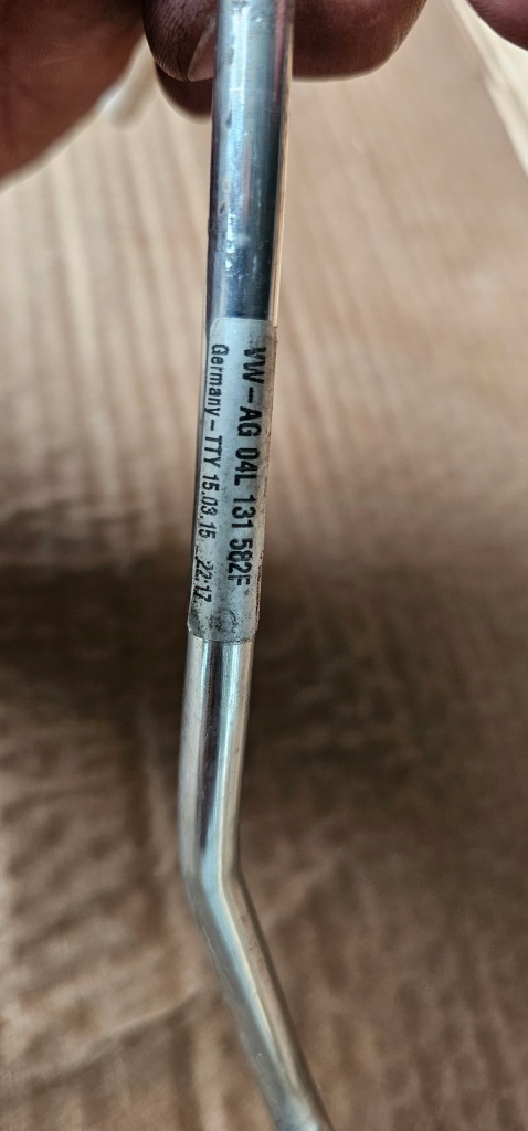 фото №3, Audi a3 8v шланг трубка выхлопных газов 04l131582f