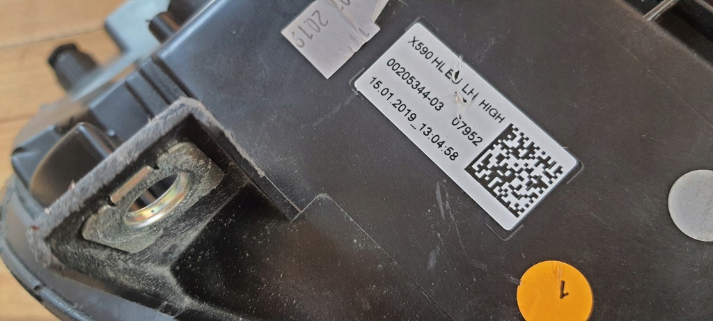 фото №13, Лампа фара лівий jaguar i-pace x-590 high rt j9d3-13w030-ha