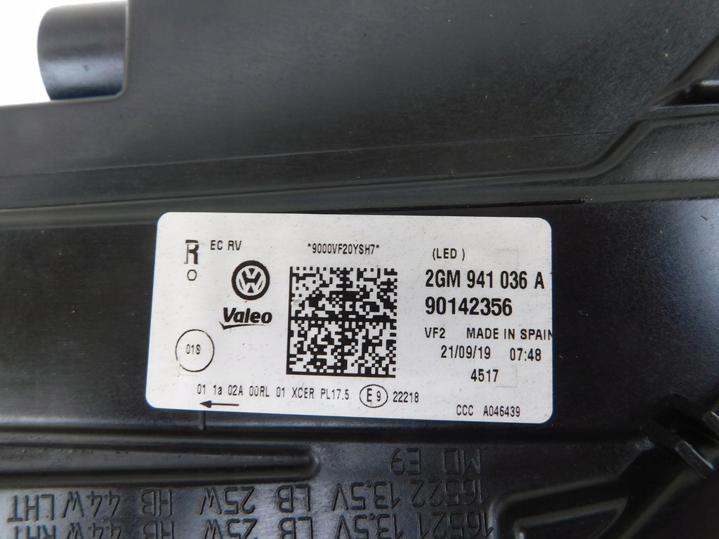 фото №12, Лампа перед правая vw t-cross full led 18-23 org europa m-ód poznań