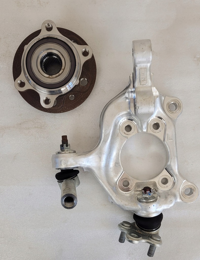 фото №8, Амортизатор левый перед поворотный кулак рычаг lexus rx v 2023- 48520-48670