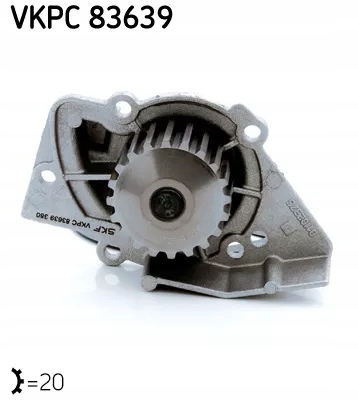 Купить Skf vkpc 83639 насос воды, охлаждение двигателя