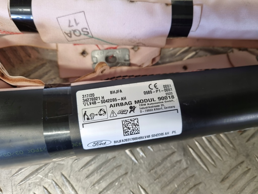 фото №7, Ford kuga mk3 2020 r шторка безпеки ліва lv4b-s042d95-ah