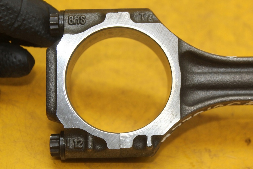 фото №9, Поршень шатун шатун 3/4/5 vw transporter t4 lt 2.5 tdi ajt 81l34 028h 074k