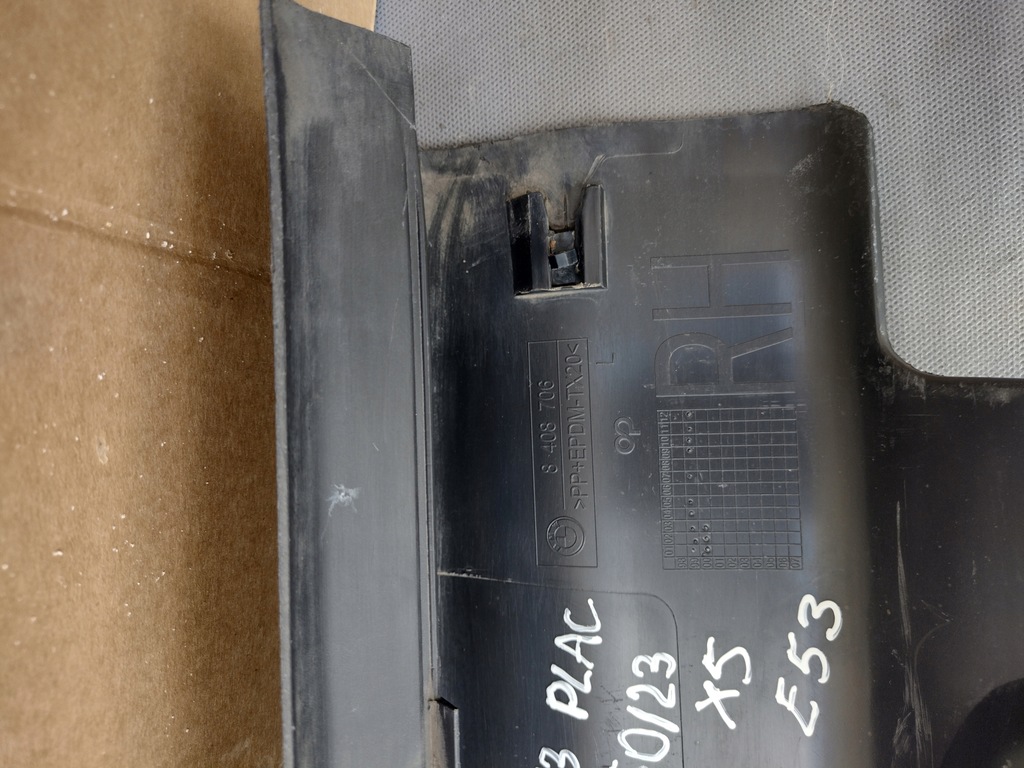 фото №14, Молдинг порог правая bmw x5 e53 оригинальный номер 8408706