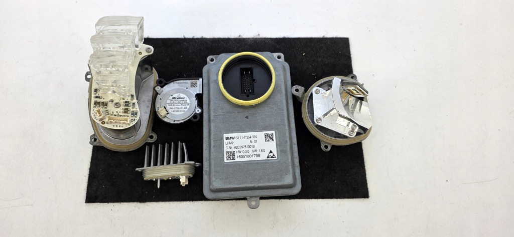 фото №1, Bmw 4 f32 f33 f36 f82 модуль jeż led drl 7354974 комплект правая сторона