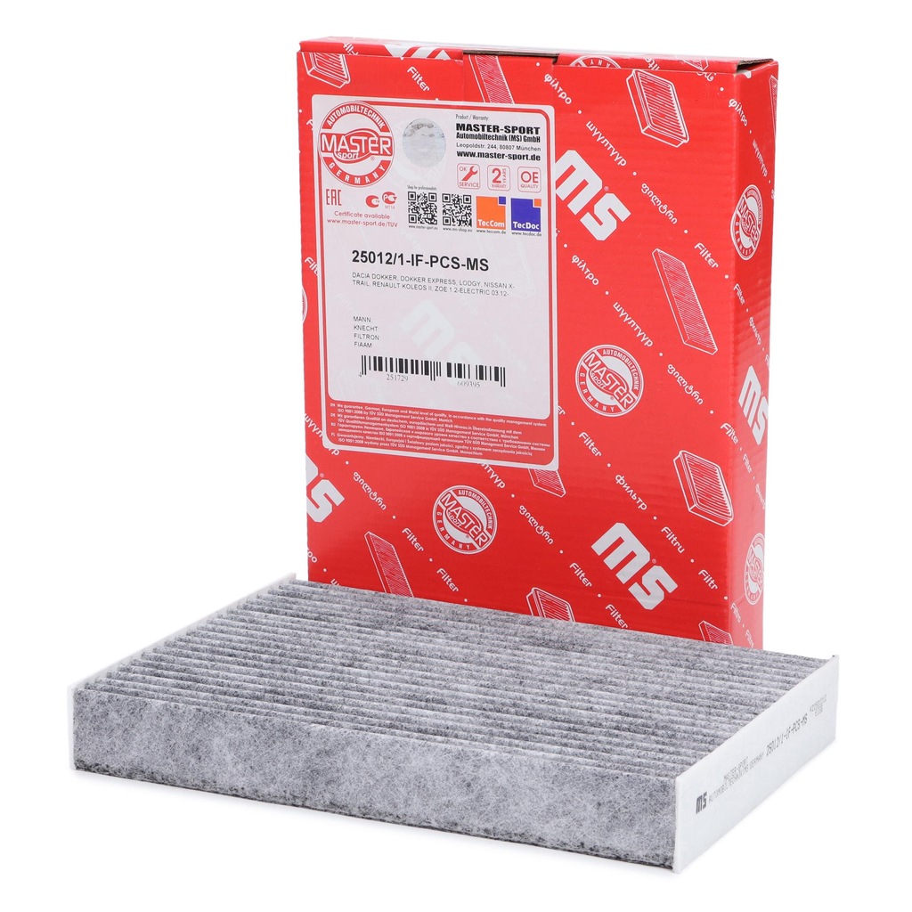 фото №1, Фільтр салонний dacia dokker, lodgy; nissan x-trail; renault koleos ii, zoe