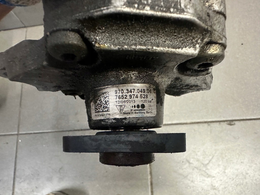 фото №6, Насос усилителя porsche panamera 970 lift 4.8 turbo cwb 97034704906