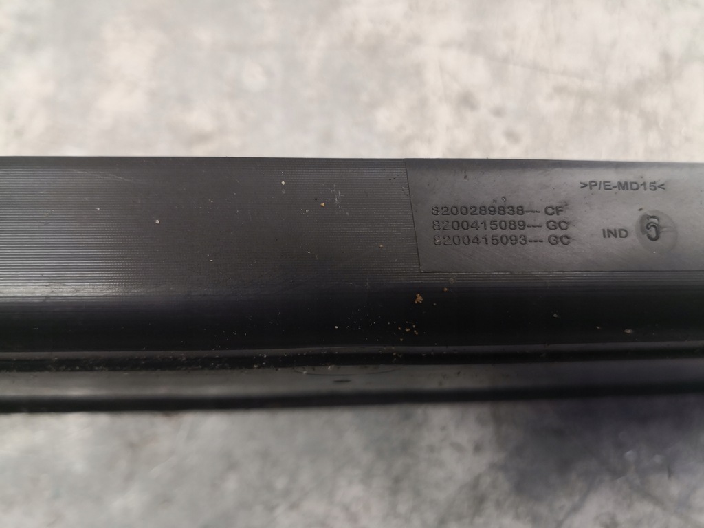 фото №6, Молдинг порог накладка renault clio iii 3d