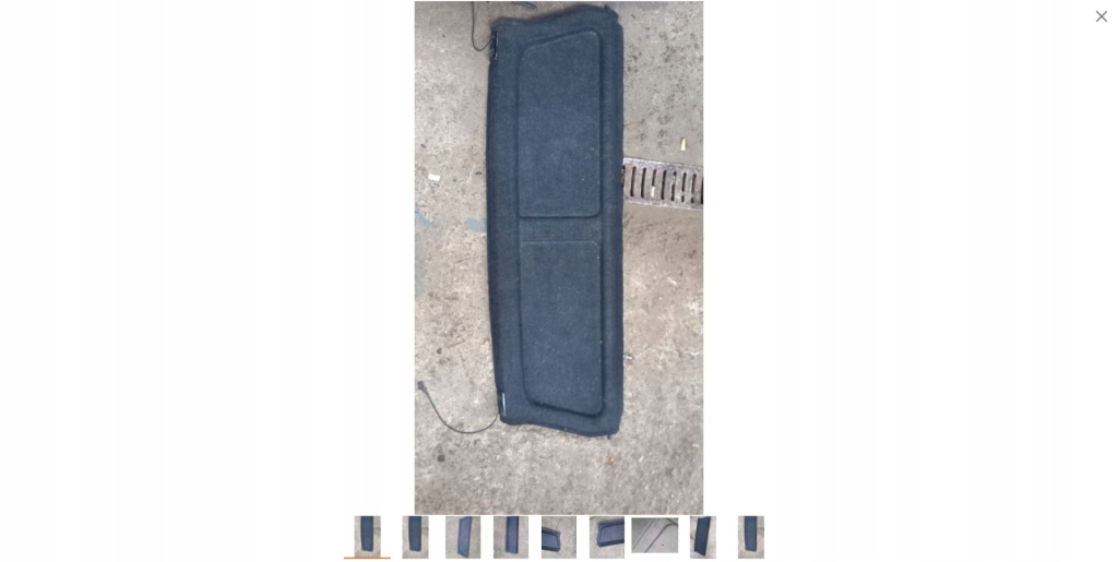 фото №1, Полка задняя защита. полочка fiat seicento cinquecento оригинал jak nowa