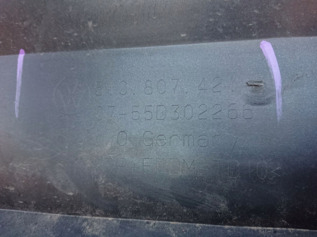 фото №13, Vw golf 7 vii 510 sportsvan бампер задний задняя