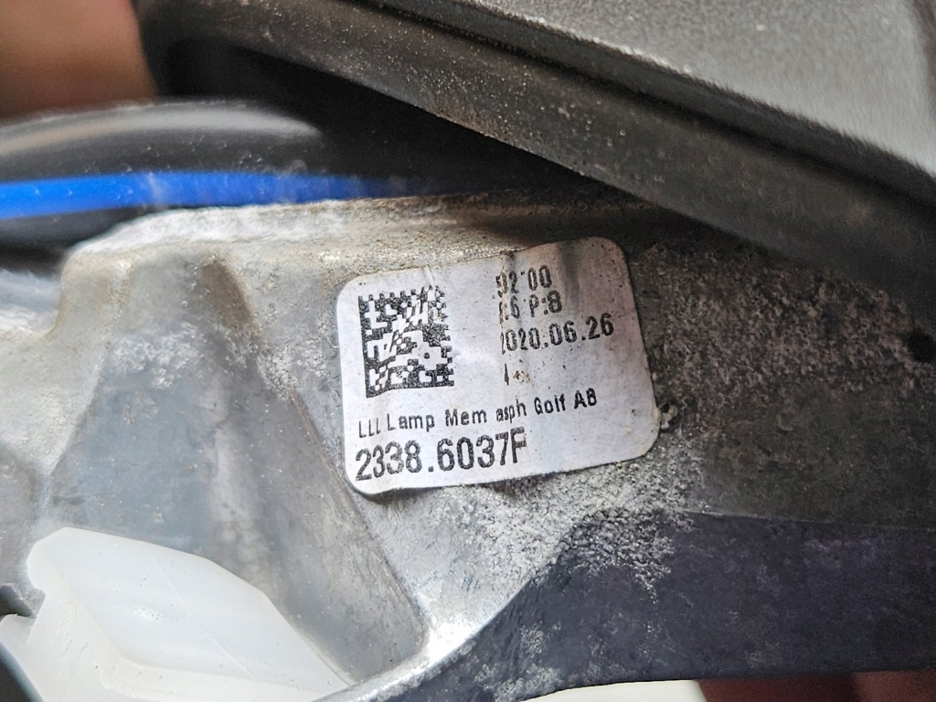 фото №6, Le дзеркало камера vw golf 8 5h1857501f 11pin