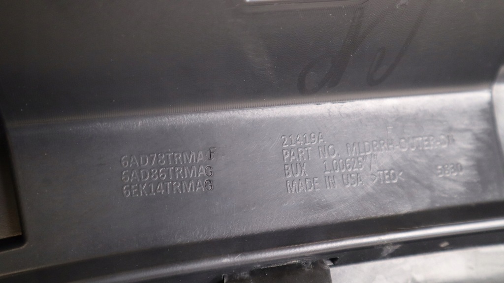 фото №12, Jeep wrangler jl 18- крила правий задня pdn 6ad78trmaf