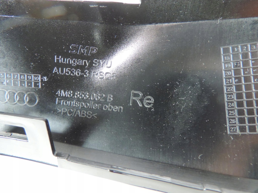 фото №8, Правая молдинг бампера audi rsq8 19-23 4m8 rs q8