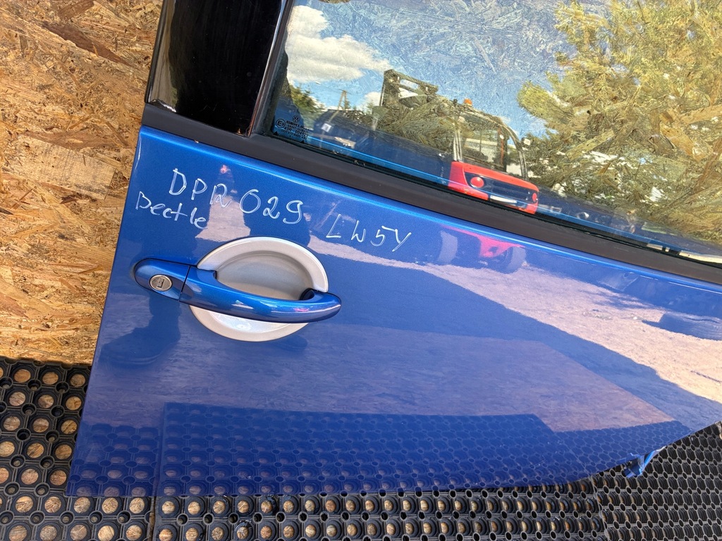 фото №8, Vw new beetle garbus kod lak. lw5y дверь перед передние правый правое