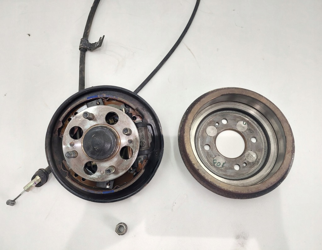 фото №3, Ступиця лівий задня abs honda jazz ii барабан