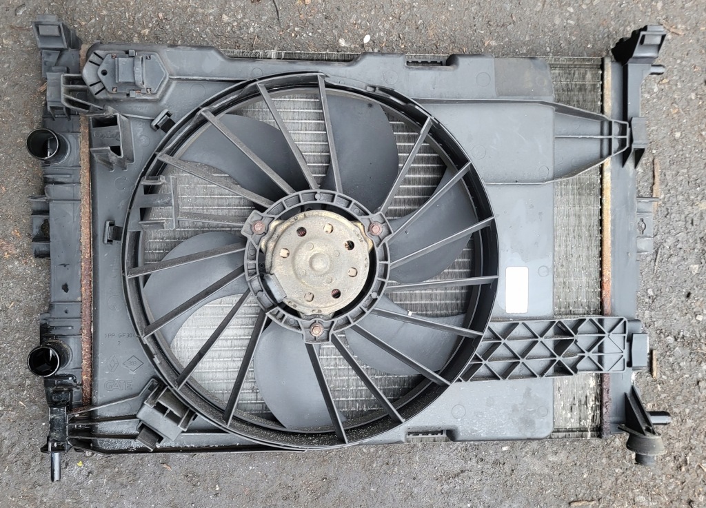 Купить Вентилятор радиатора моторчик корпус резистор renault scenic 2 2 1.6b оригинальный номер