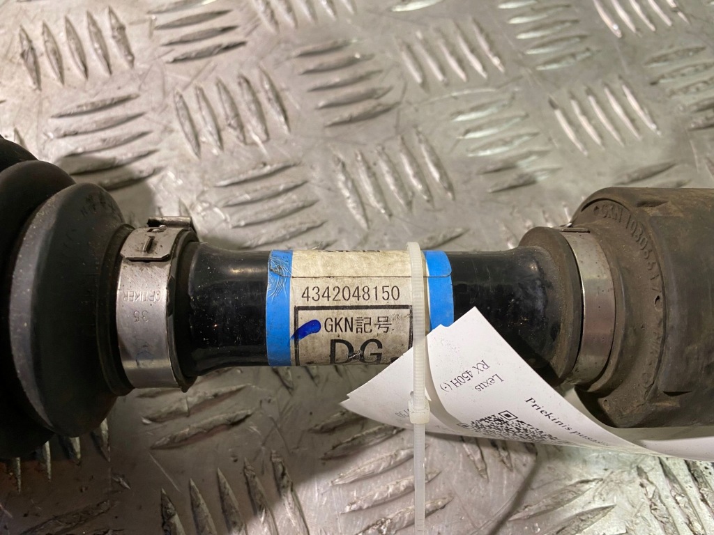 фото №2, Lexus rx 450h 2017 привідний вал передня