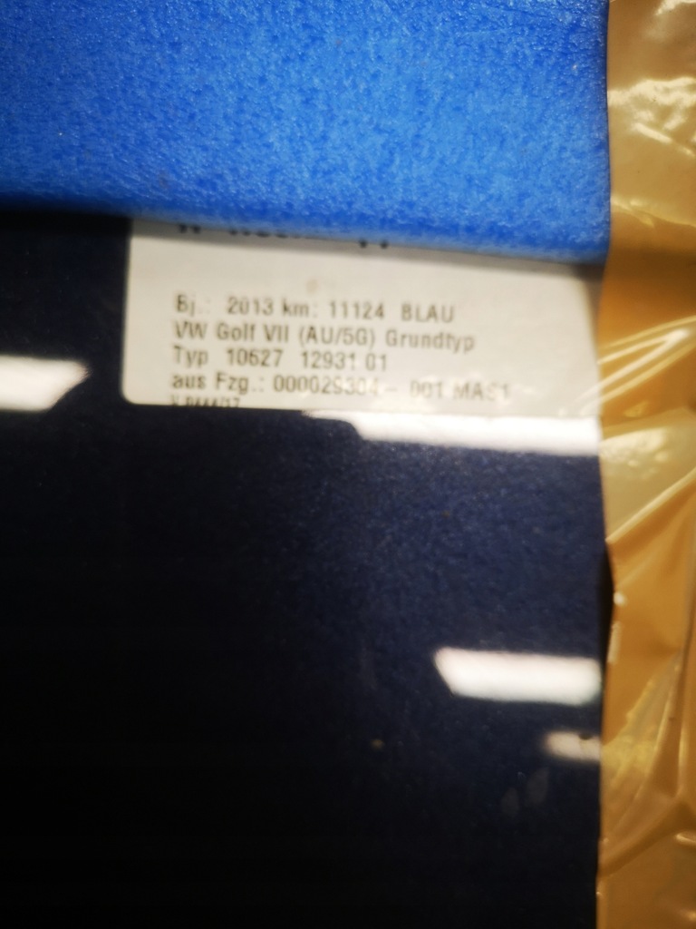 фото №3, Vw golf vii крышка багажника задняя