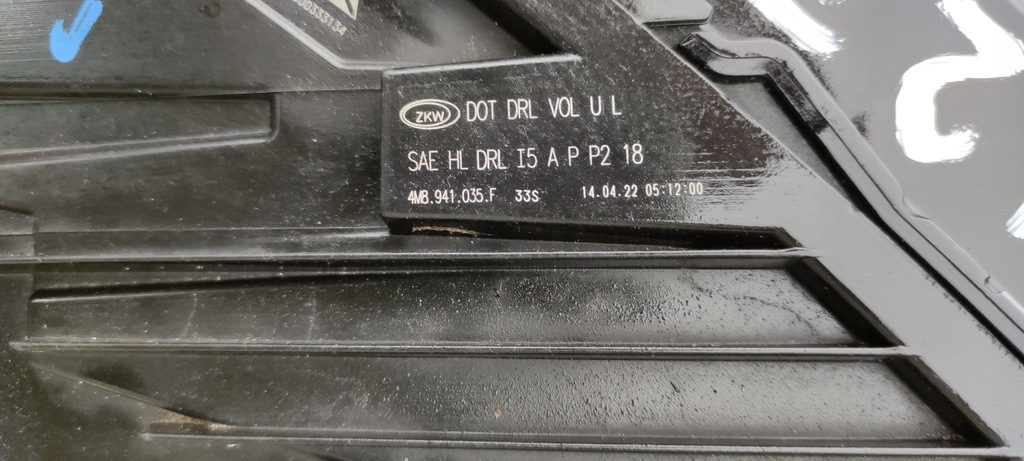 фото №10, Audi rsq8 4m8 фары правый левый лампы usa rs q8 4m8941035f 4m8941036f