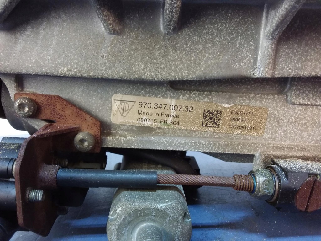 фото №6, Porsche panamera i 970 колонка рулевая