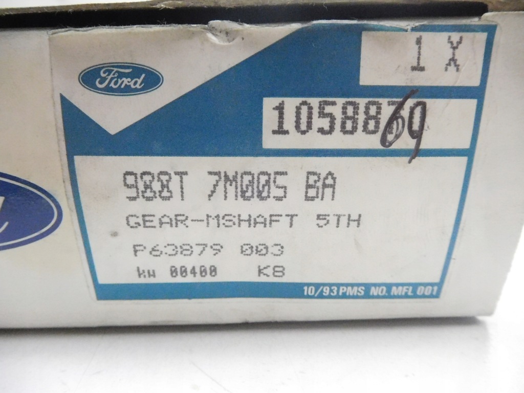 фото №8, Колесо зубчасте - передача 5-ty вала основний. ford sierra оригінальний номер 1058869