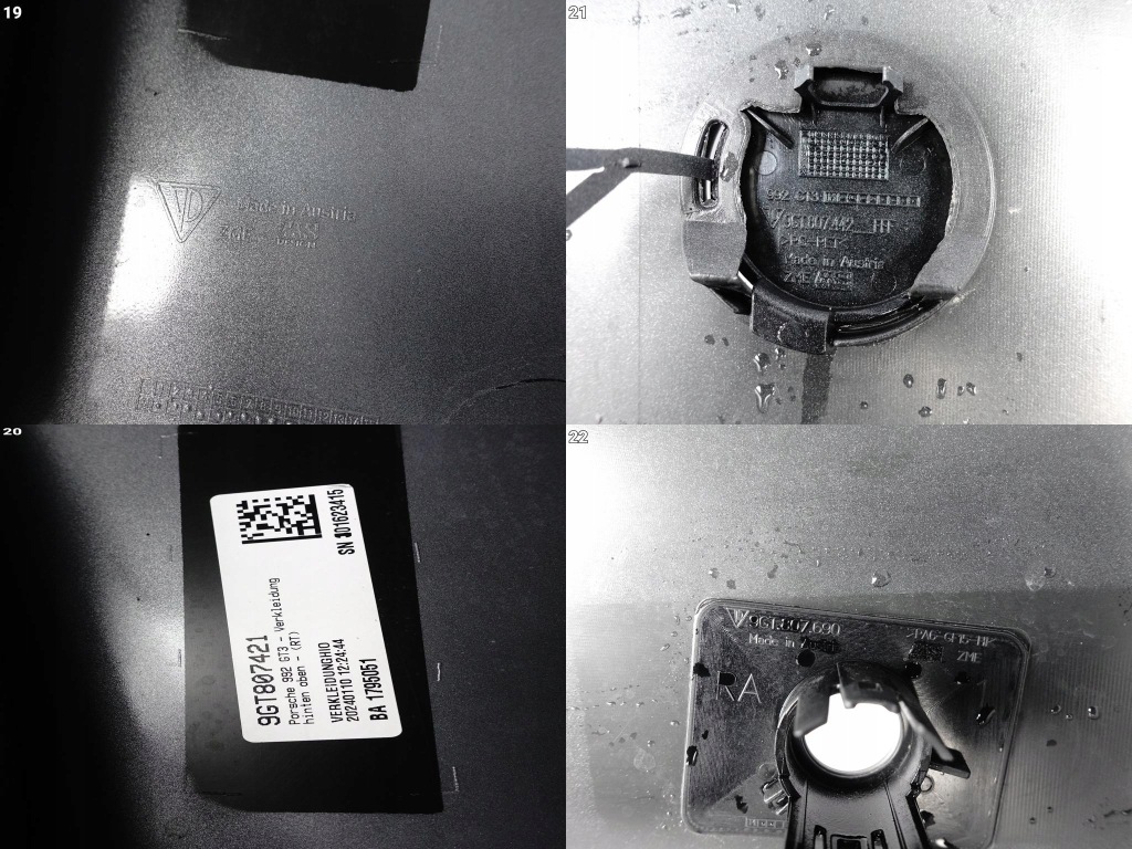 фото №14, Porsche 911 992 9gt gt3 21- бампер бампер задняя pdc 9gt807421