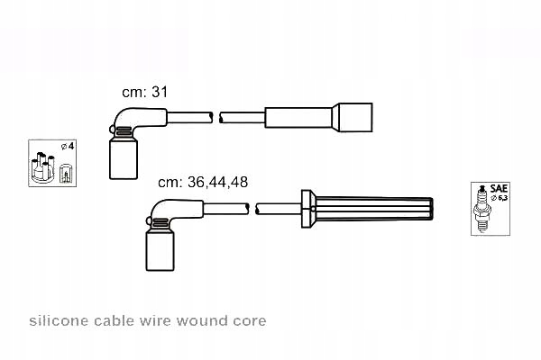 фото №2, Дроти запалювання kpl. daewoo janmor