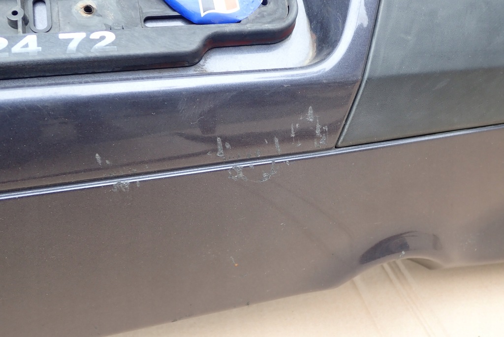 фото №5, Mitsubishi colt 04-09 3 дверь бампер задняя графит